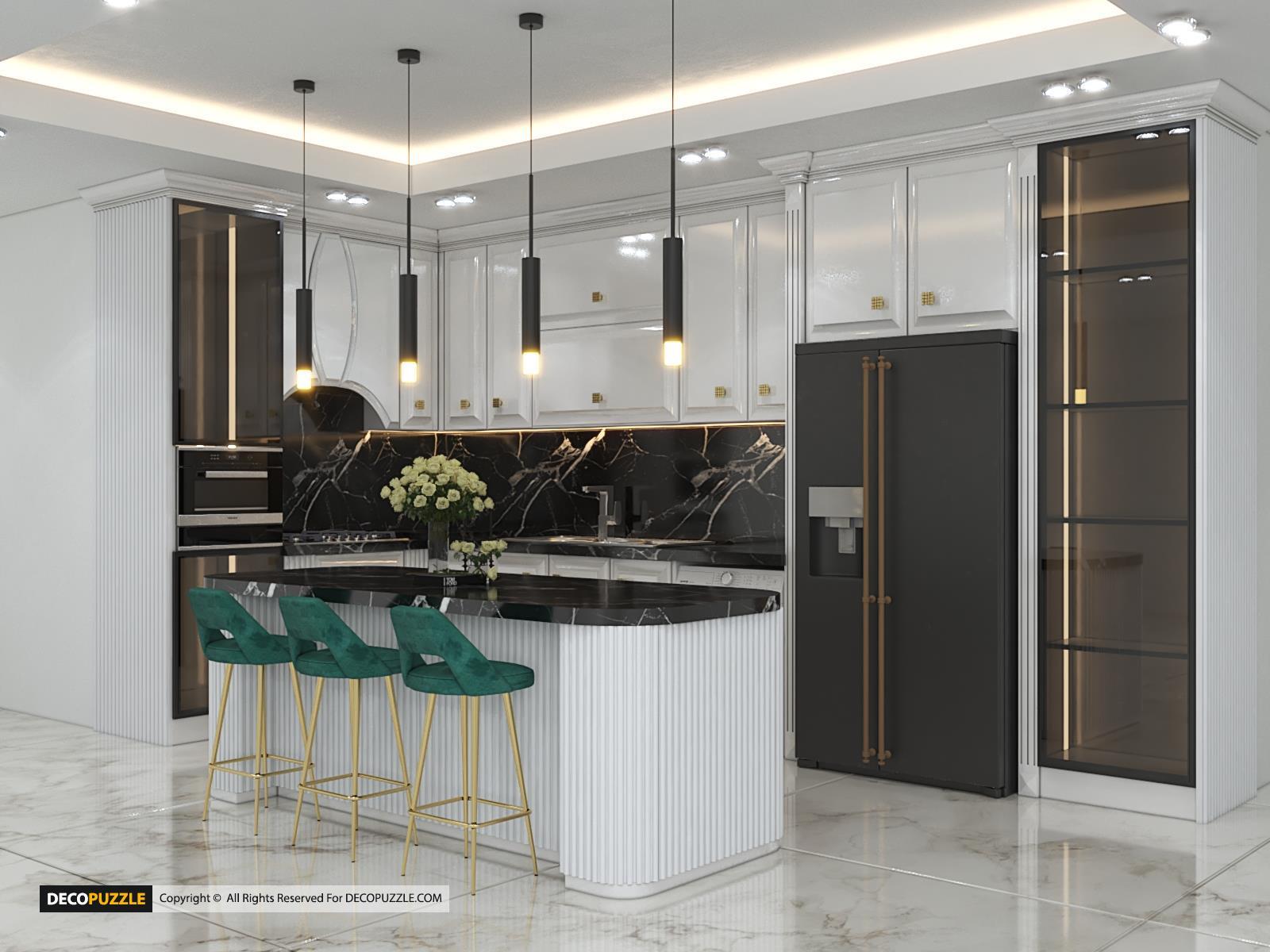 پروژه کابینت انزو سفید در استان تهران