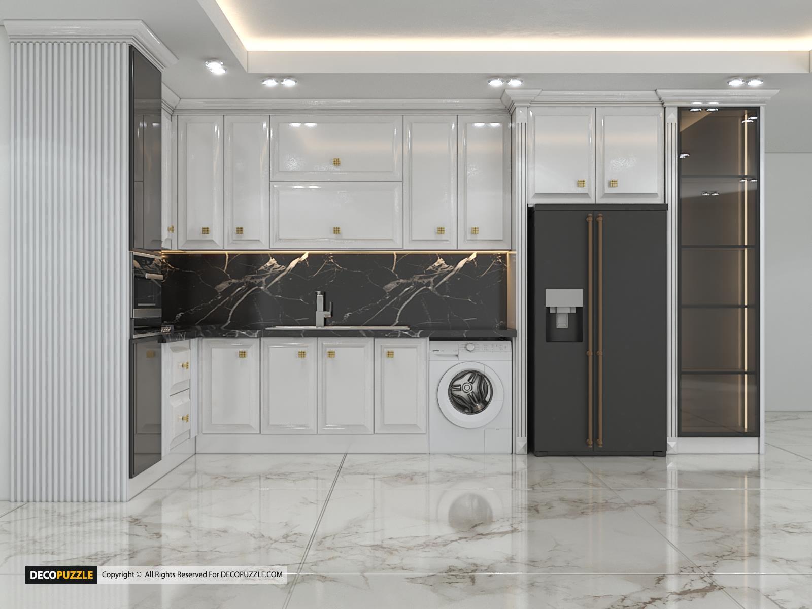طراحی کابینت انزو