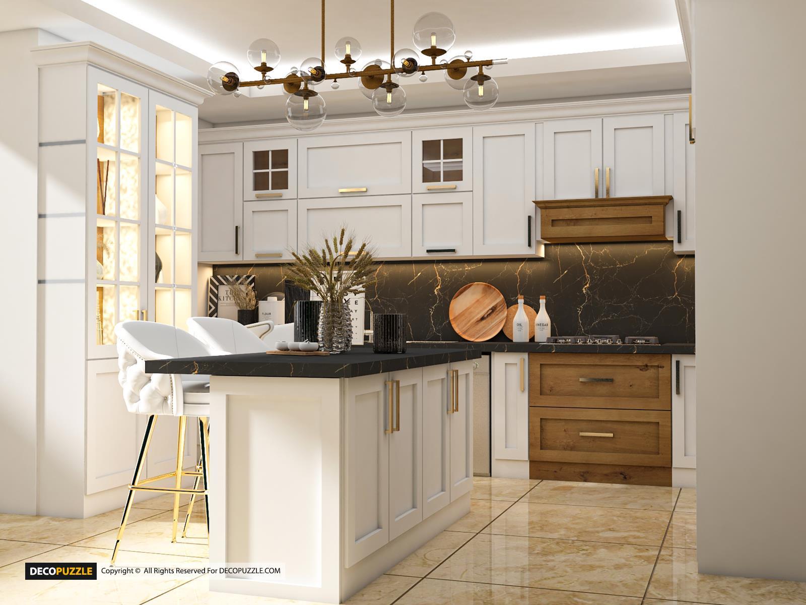 طرح کابینت نئوکلاسیک جدید
