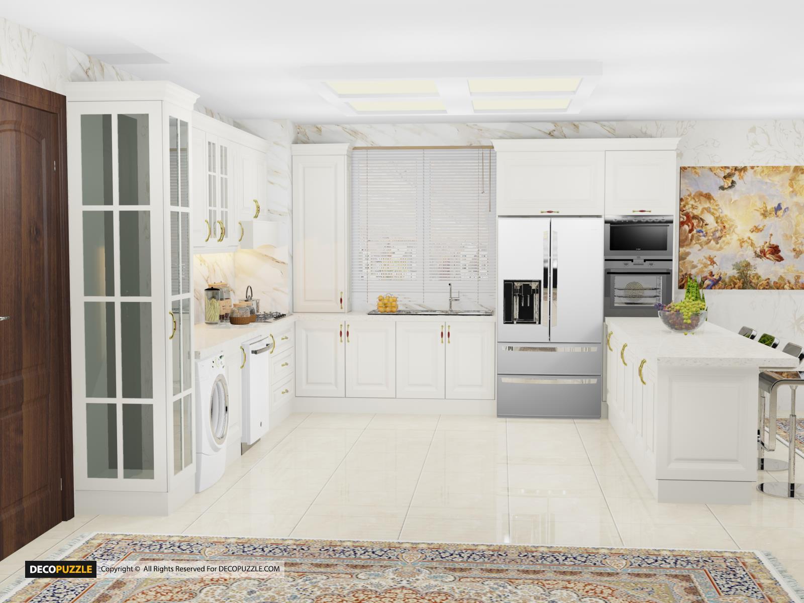 کابینت ممبران سفید