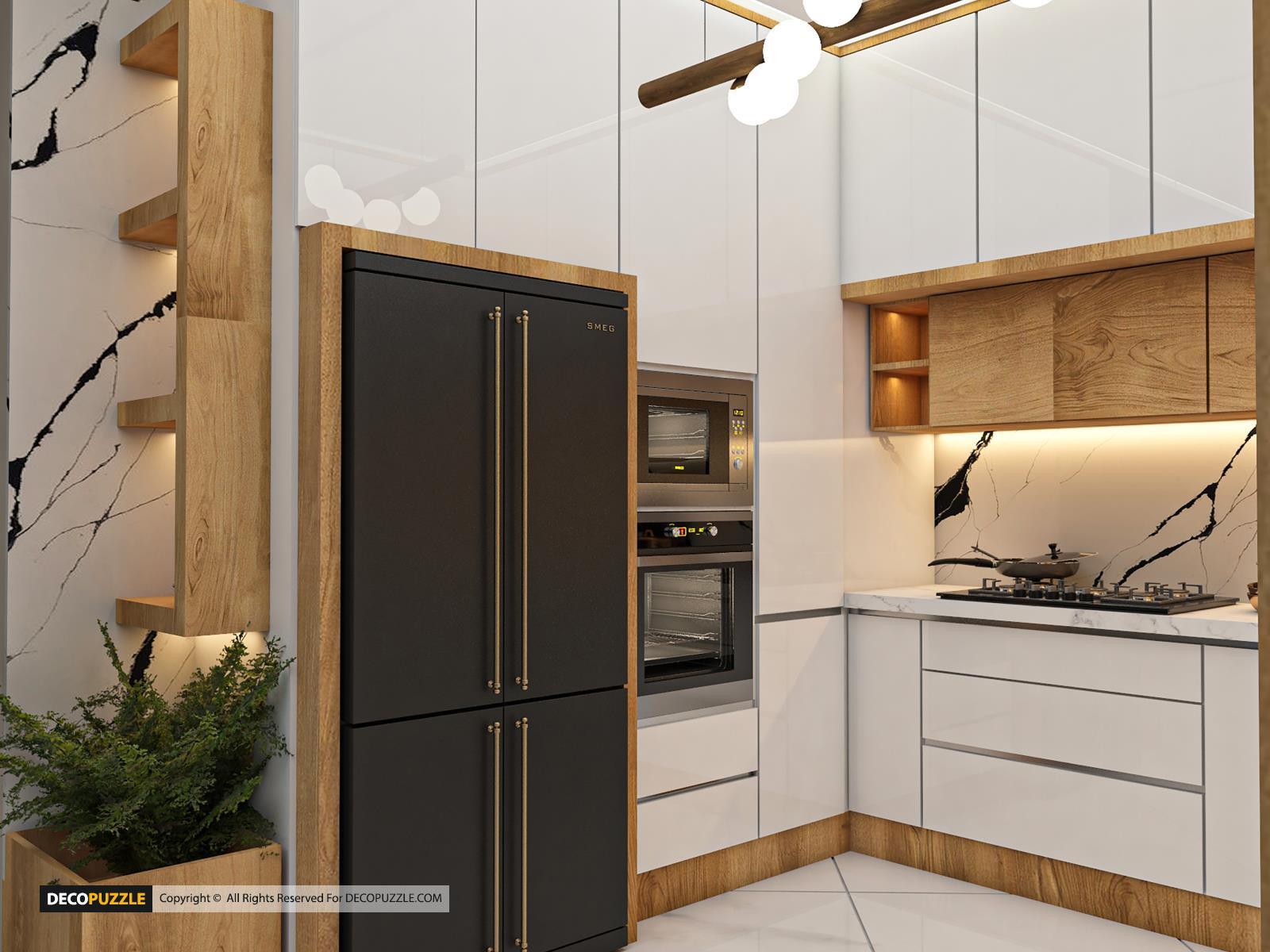 کابینت هایگلاس سفید