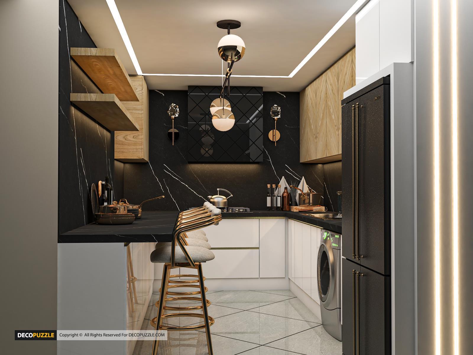 کابینت ملامینه به سبک مدرن