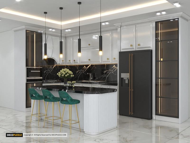 پروژه کابینت انزو سفید در استان تهران