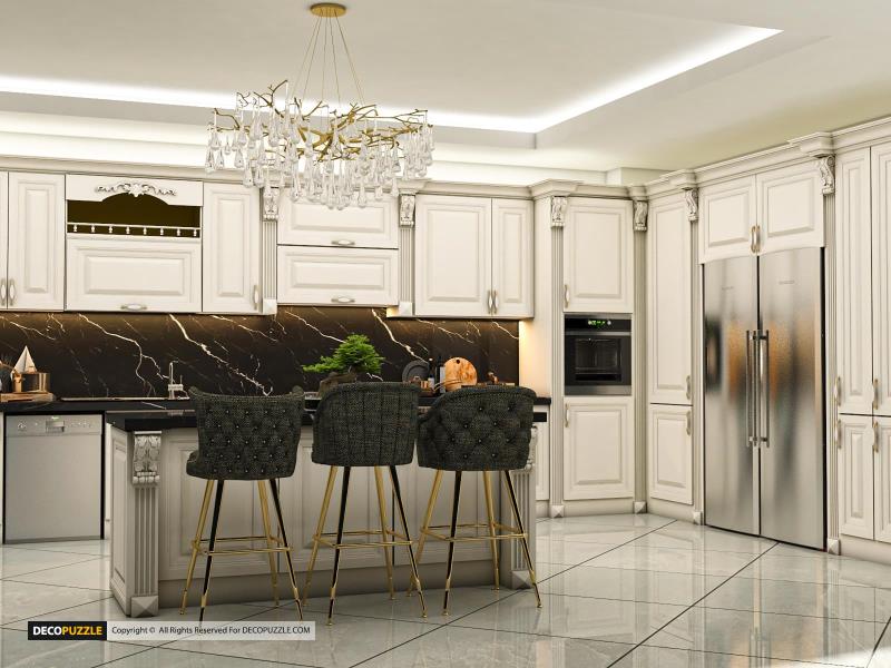 پروژه کابینت کلاسیک در زعفرانیه